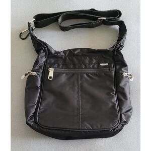 EBAGS Piazza Day Bag Crossbody Black-Everyday/Travel, Multi-pockets-Sz10X10"
